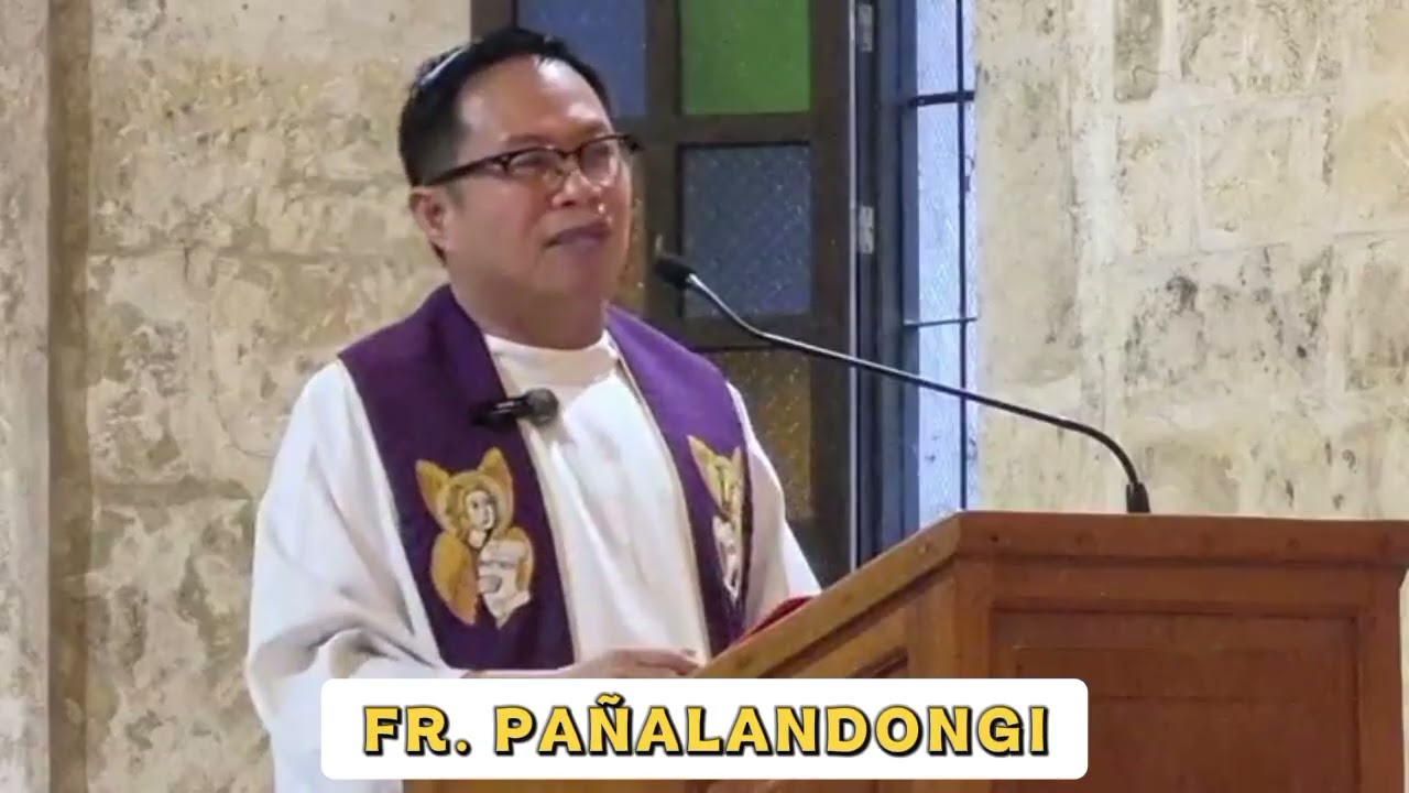 HOMILY || MARCH 9, 2026 || FR. PAÑALANDONGI