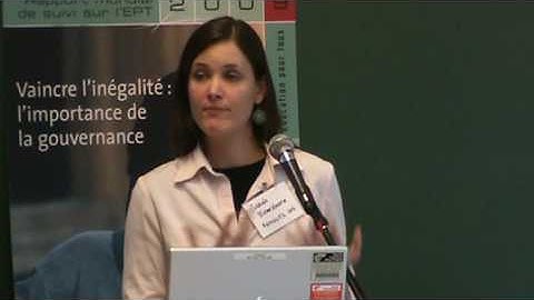 2009 Learning Forum: Panel B: Sarah Beardmore - Part 3 / 3