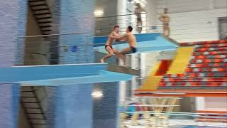 Epic Fail babycatch diving in swimming pool trick gone wrong облажались