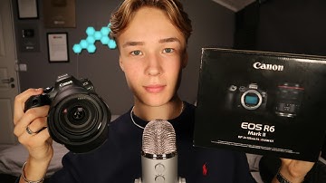 ASMR UNBOXING MY NEW CAMERA 📷