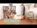 DIY Bambus Garderobe &amp; magisches Regal selber bauen - Mini IKEA Hack | Möbel aus Holz selber machen