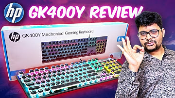 HP GK400Y- RGB KeyBoard (Retro) for Laptop/PS5