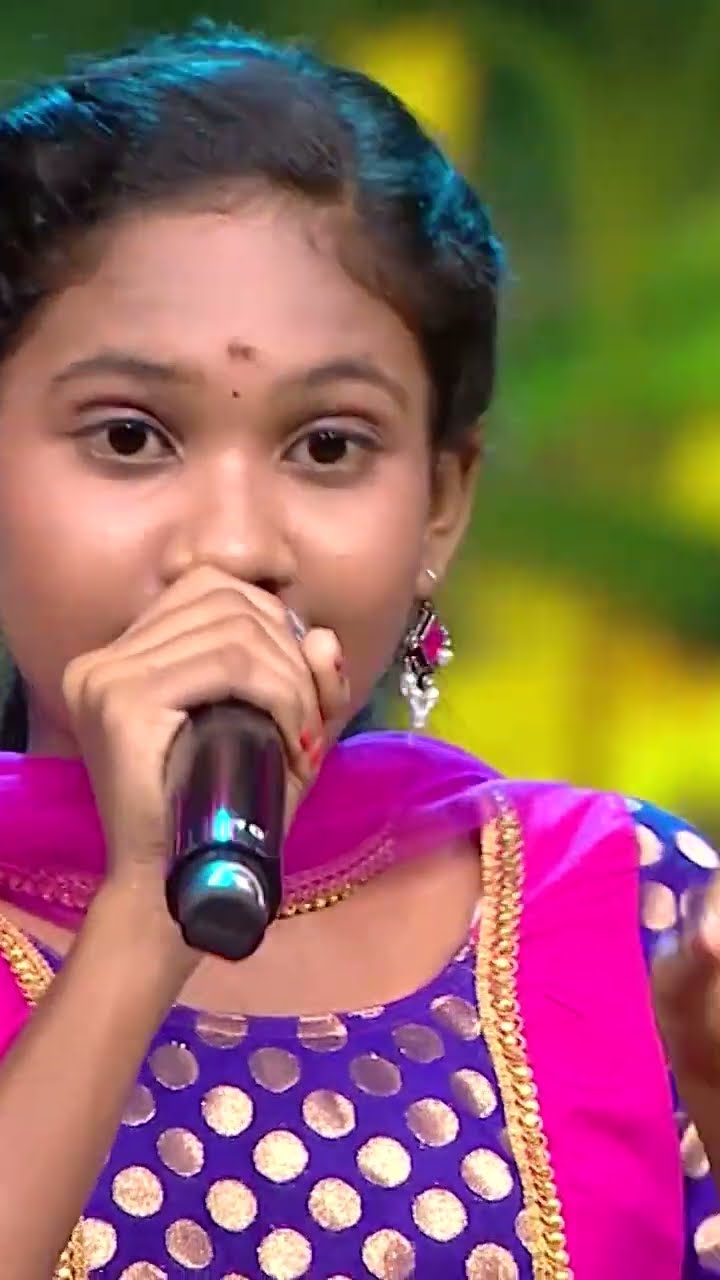 Machaanai Paatheengala Song by #Thanumitha ?❤️ | Super Singer Junior 10
