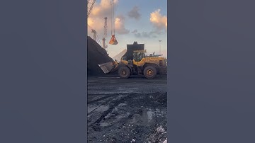 SDLG WHEELS LODGED 5.5 TONS COAL LOADING VIDEO #reels #video #status #working #viral #loader #sdlg