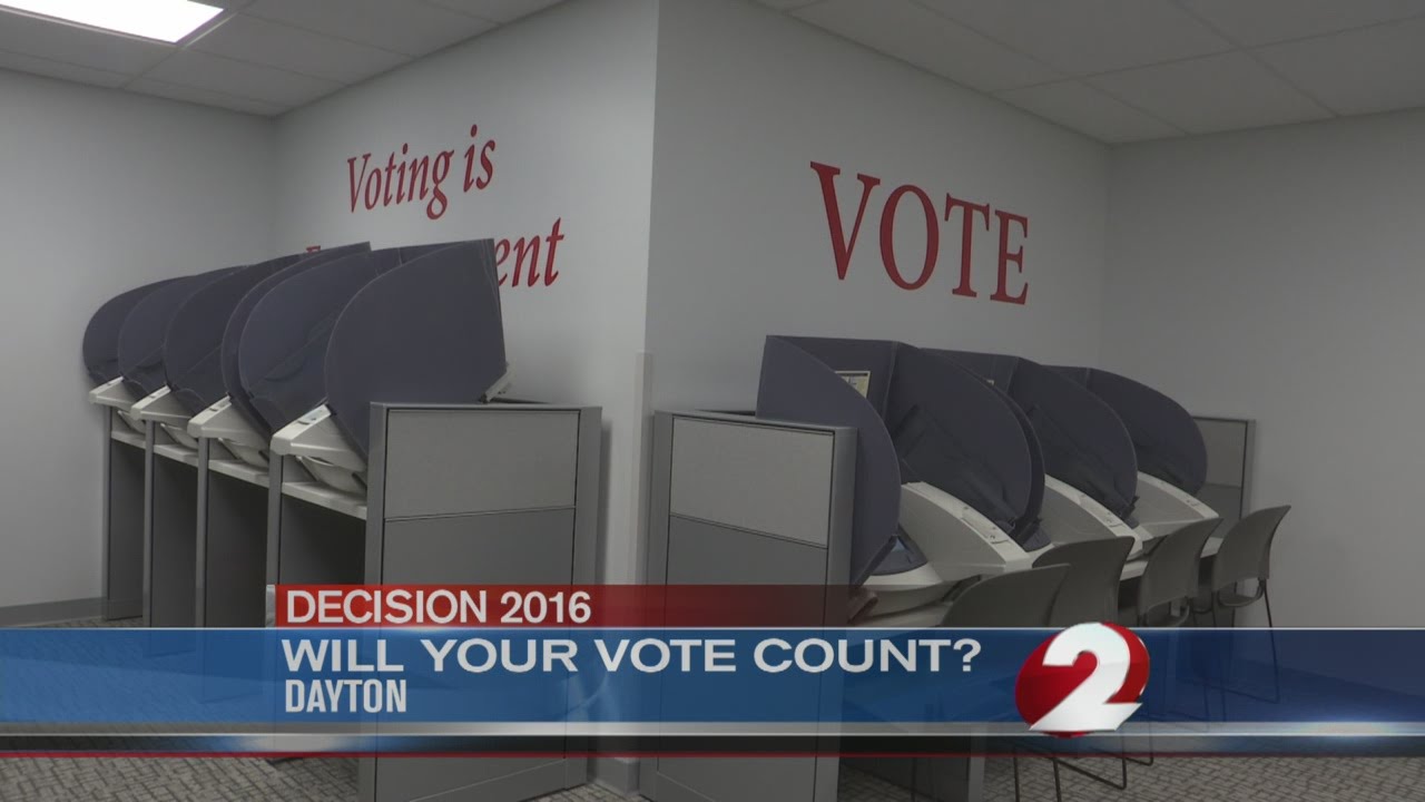 Will an early vote count if candidate drops out?