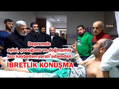 Elazığ'daki depremde yakınlarını kaybeden Meriç Dişli'den ibretlik konuşma