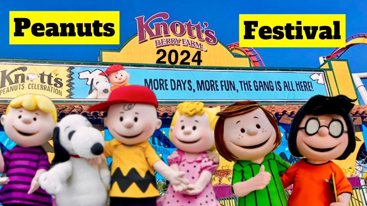Join me for the first day of the Peanuts Festival 2024 at Knott's Berry