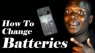 How to change conlog prepaid meter batteries easily.