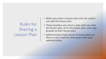 Video 20 Sharing Lesson Plans in Forethought