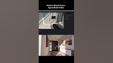 Modern Boxed House Speed Built Using Revit & Twinmotion, Full video on YouTube #architecture #revit