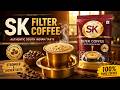 ☕ SK Filter Coffee | South Indian Blend | AI Ad #shorts | AI Generated Product Ad for Brand in 2027