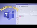 How to Add Personal Apps to Microsoft Teams