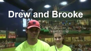Brooke & Drew at Skeeters Stadium - full tour of their Schindler 330A elevators!
