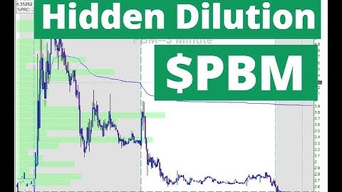 Daily Due Diligence: $PBM Hidden Dilution in 3 Minutes