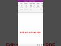 Edit Text in Foxit PDF #foxittips #pdftools #pdfguide #foxitpdfeditor