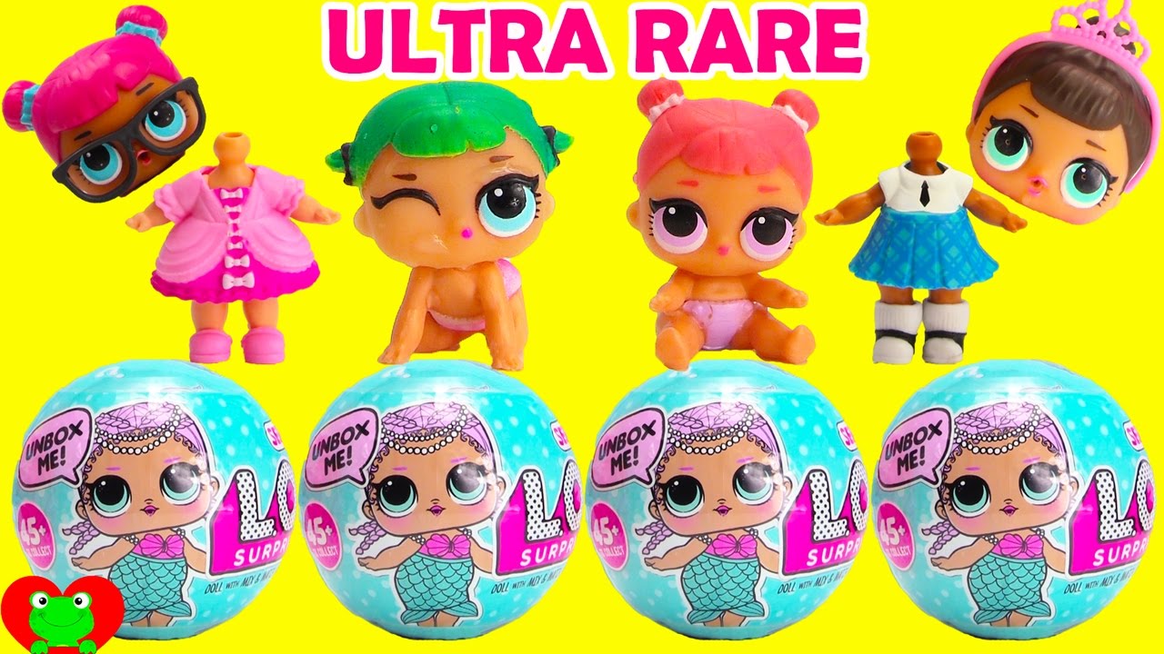 L.O.L. Dolls Wrong Heads and Ultra Rare Finds - YouTube