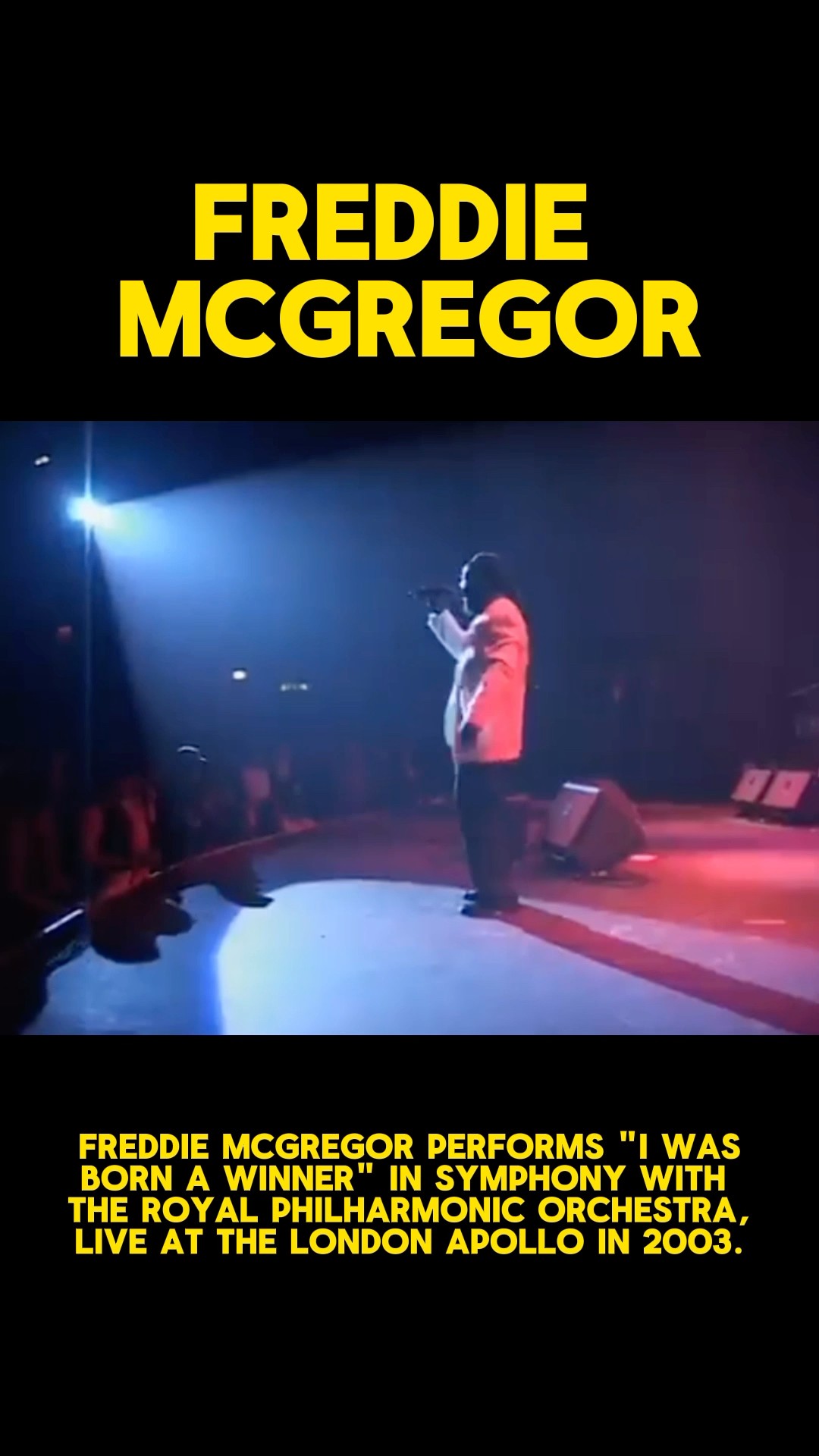 Freddie McGregor - I Was Born A Winner 🥇 #reggae #freddiemcgregor