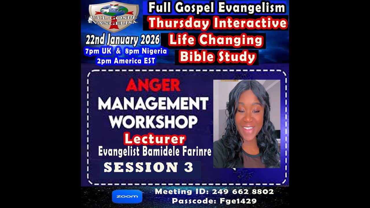 Anger Management Workshop Session 3