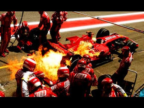 F1 2011 - Ferrari Engine Explosion - YouTube