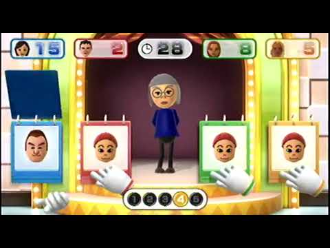mii様一枚 Wii PartyU めくってMiiさがし(Flip and find Mii)IOHD1158