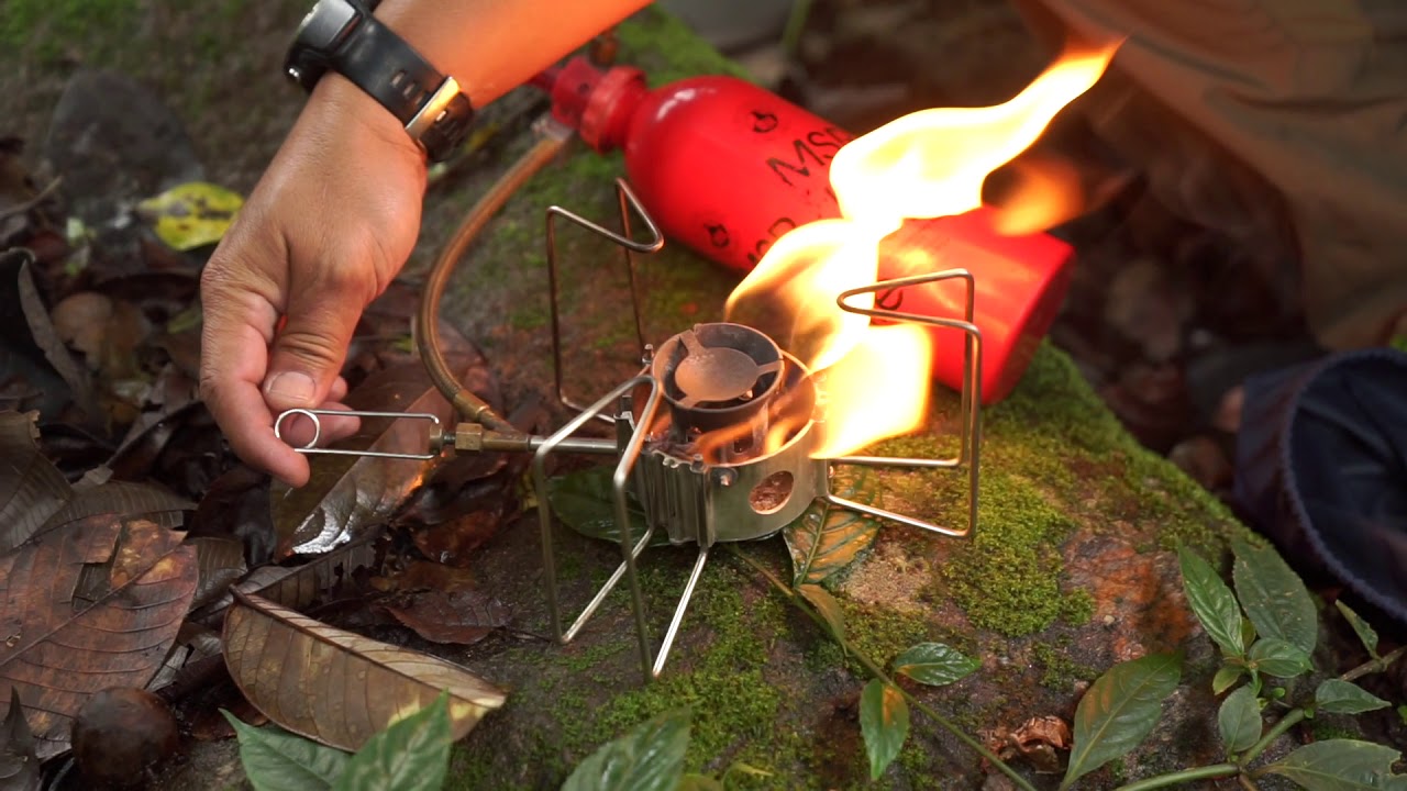 เตาแยกถังสำหรับเดินป่า