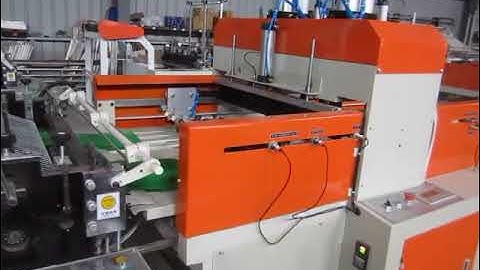 Automatic T-shirt Bag Making Machine for Supermarket Bags | High Speed & Full Automatic