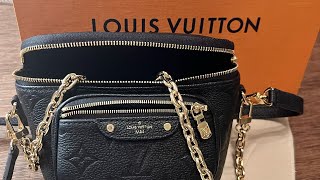 Unboxing of Louis Vuitton Empreinte Mini Bum Bag