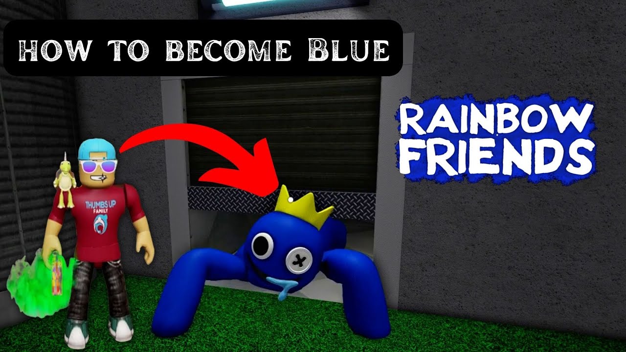Blue Rainbow Friends Roblox Game