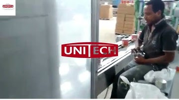 Paint Packaging Process - Unitech Make Paint Filling and Lid Pressing Machine