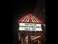 Bob Dylan Genesee Theatre Waukegan IL 3-30-2026