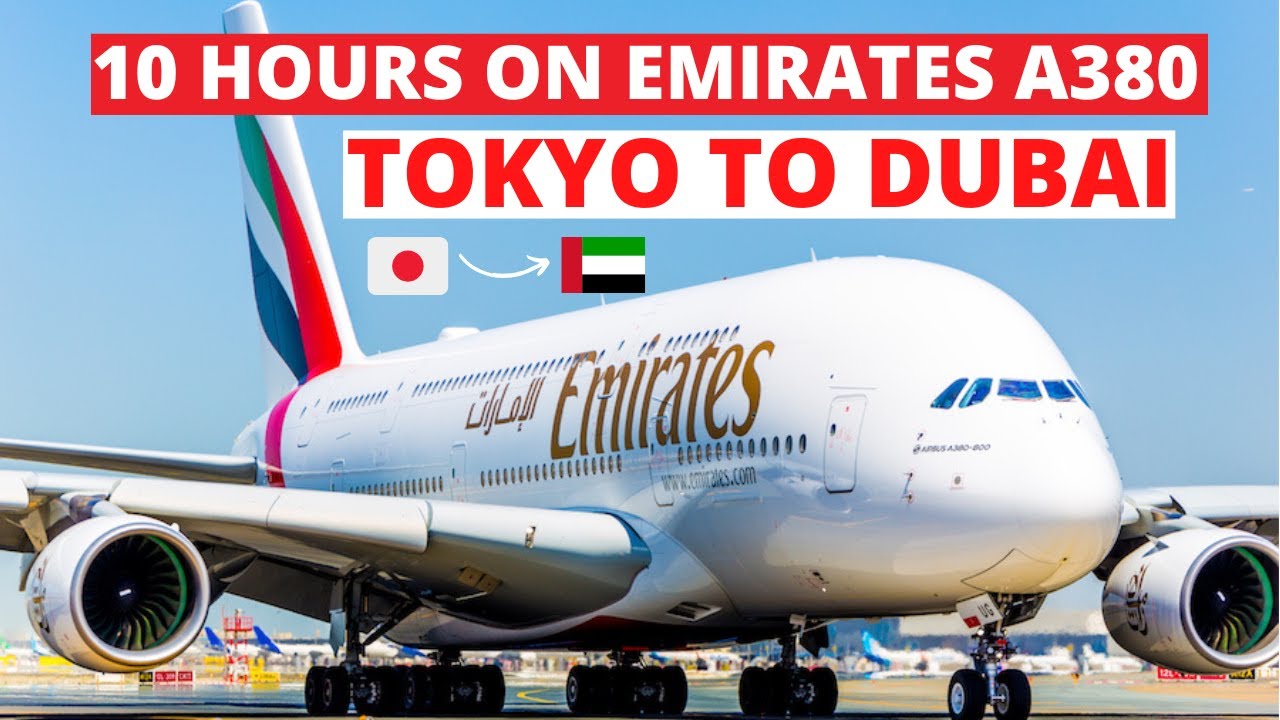 Emirates Airbus A380 Economy |Top experience from Tokyo ( NRT) - Dubai| Emirates economy|Trip report