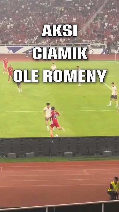 Aksi ciamik ole romeny saat lawan China #timnas