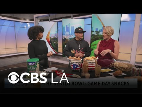 Super Bowl gametime snacks with the Puerto Rican restaurant Mofongo's