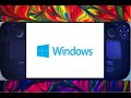 HOW TO INSTALL WINDOWS 10 ON STEAM DECK