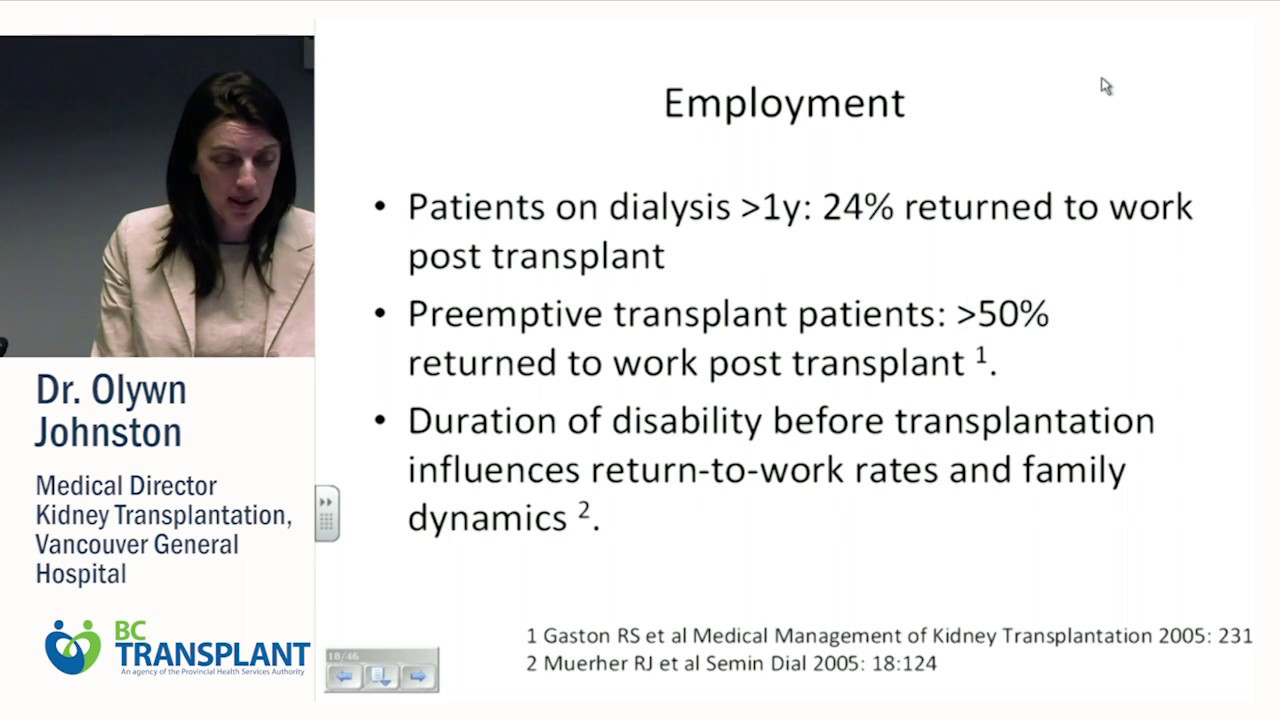 What are the benefits of preemptive living donor transplants?
