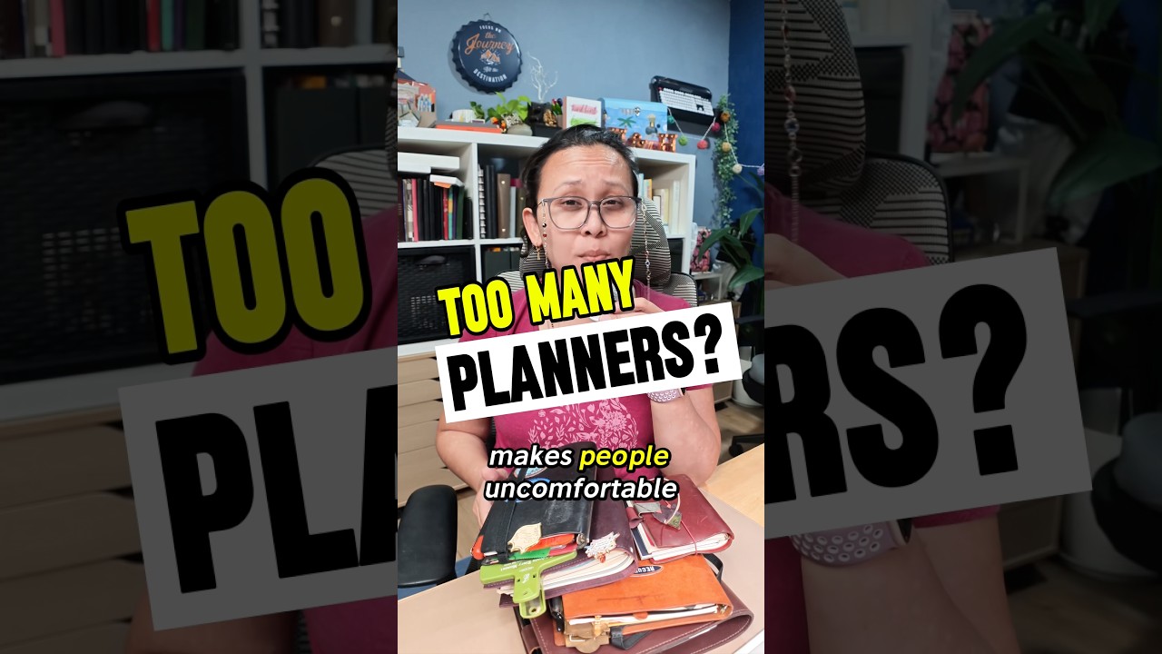 Stop the guilt: why you need more than one planner #productivitytips #journaling