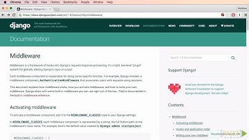 Mastering Django Web Development: What Is Middleware? | packtpub.com