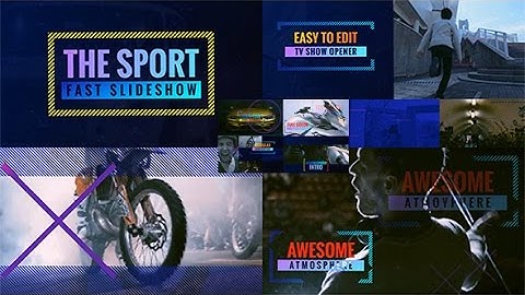 Sport Life | Fast Dynamic Slideshow | Sport Promo ( After Effects Project Files)