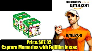 Buy Fujifilm | Fujifilm Instax Mini Instant Film, 10 Sheets of 5 Pack × 2 (100 Sheets)