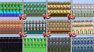 ULTIMATE ALL MOBS TOURNAMENT in Minecraft Mob Battle