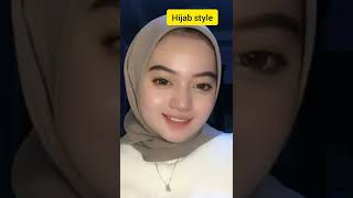 hijab julur lidah challenge #hijabgununggede #hijabstyle #tiktok