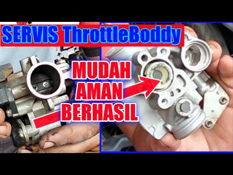 SERVICE THROTTLE BODDY MOTOR INJEKSI YAMAHA PALING DETAIL BERSAMA AGM CHANNEL