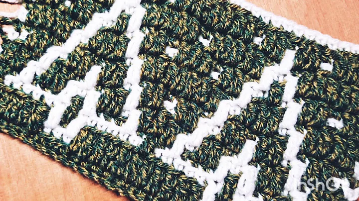 Merry Mosaic Trees Tutorial - Mosaic Crochet for t...