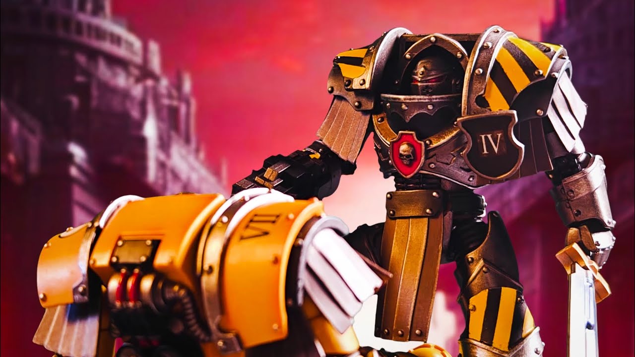 Battle of The Iron Cage【Joytoy Warhammer 30K Stop Motion Animation ...