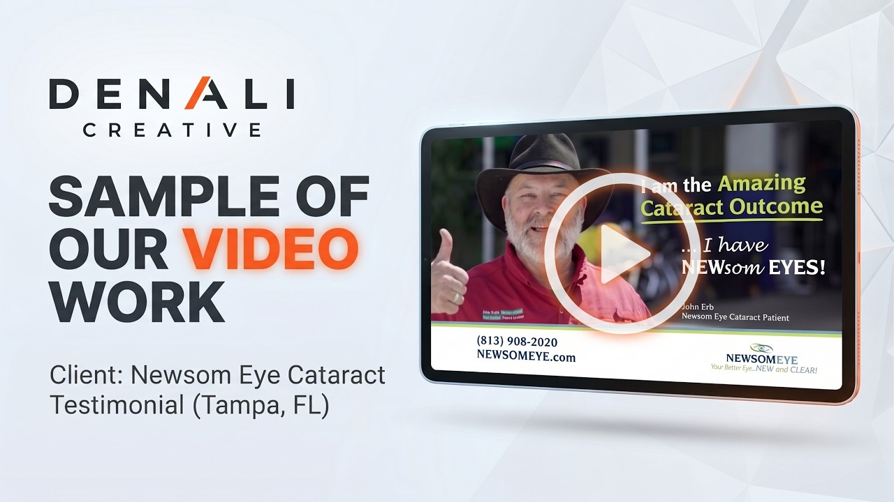 Patient testimonial video produced by Denali Creative