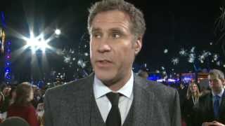 ANCHORMAN 2 PREMIERE: Will Ferrell, Paul Rudd and Steve Carell talk recovering from TV bloopers