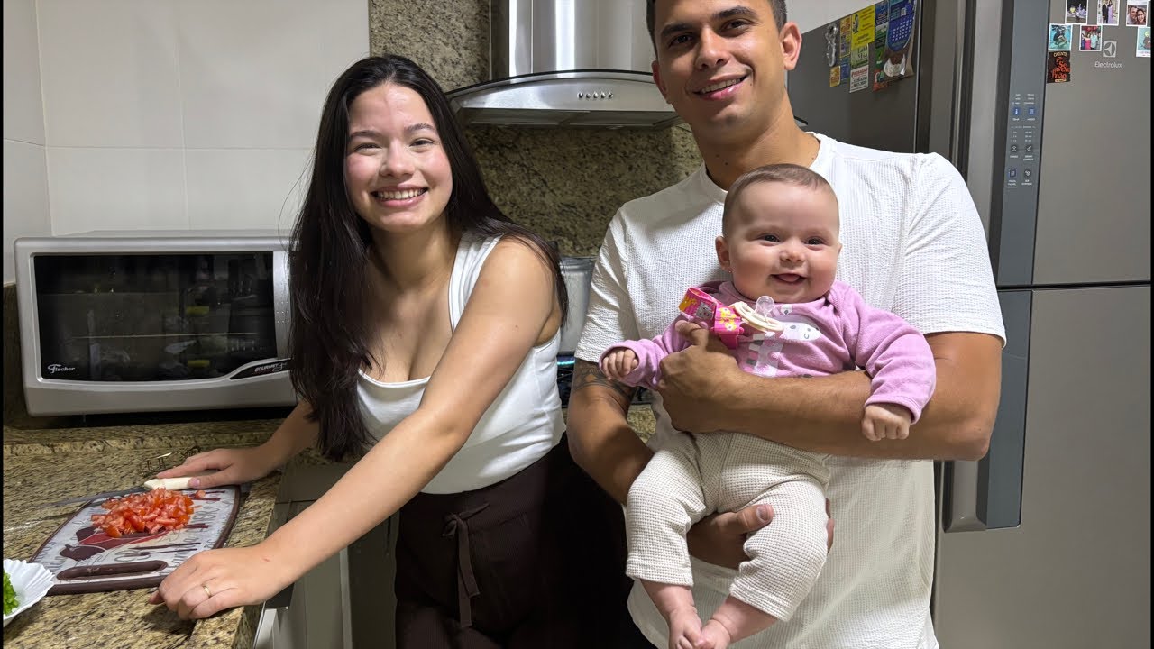 MINHA PRIMEIRA LIVE…FAZENDO NOSSO JANTAR