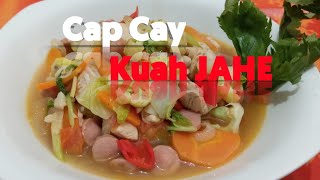 Cara Membuat Cap Cay Kuah JAHE // Masakan DianRA.