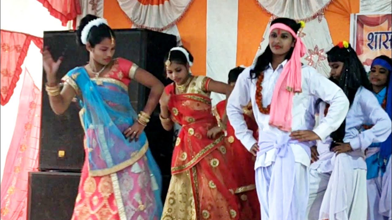 Chal To Guiya Re Aama Bagicha Dance  Nagpuri Song  School Annual Function  GGHSS Baradwar