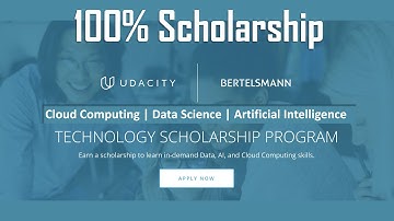 FREE Scholarship of ML | AI | Data Science | Cloud Services | Udacity Bertelsmann Scholarship